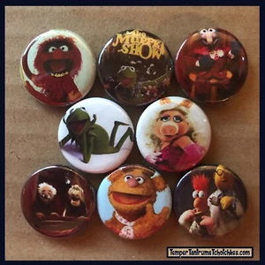 Muppets -1"" pulsanti - confezione da 8 - Foto 1 di 2