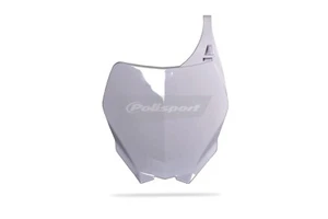 Matrícula delantera Yamaha YZ 125 250 2006 - 2014 Blanco Polisport Motocross - Imagen 1 de 1
