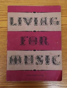 Vintage Living For Music A Reader's Digest Anthology 1st Edition Soft Cover Book - Picture 1 of 12