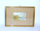 Painting IN The Frame Maritime Oil Italy about 1940