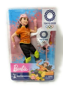 Barbie Skateboarding 2020 Juegos Olímpicos de Tokio GJL78 Olympic Gold Medal Skateboarding  - Imagen 1 de 6