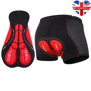 Men Cycling Shorts 5D Gel Padded Underwear MTB Mountain Bike Bicycle Short Pants - Picture 1 of 18