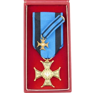 2953 WW2 MINIATUR + WW2 POLNISCHER ORDEN VIRTUTI MILITARI 4. KLASSE POLEN - Bild 1 von 10