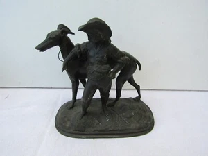 ancien sujet en regule pour horloge pendule - Picture 1 of 6