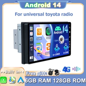CarPlay GPS For Toyota Landcruiser Prado Hilux Stereo Radio Android 14 6GB+128GB - Bild 1 von 17
