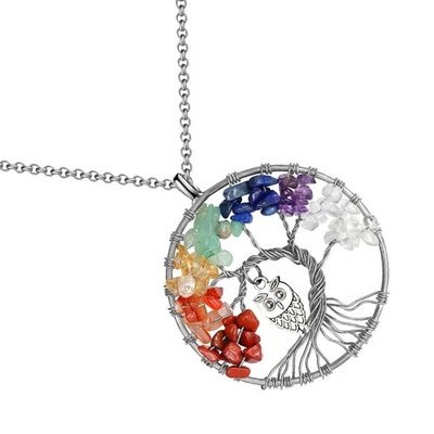  Collana di rame alla moda 1 pz Collana di vita creativa Collana Assordata - Immagine 1 di 4