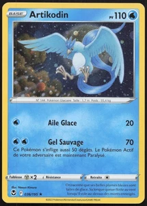Carte Pokémon Artikodin Cosmos 036/195 Holo   Tempête Argentée Français - Imagen 1 de 2