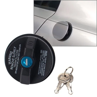 1pc Fuel Tank Gas Cap Regular Locking With Keys 31780 For Toyota - Image 1 of 4