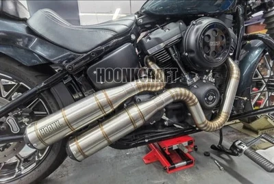 Sistema de escape personalizado para Harley Davidson modelo DYNA 2-2 Foto 1 de 4