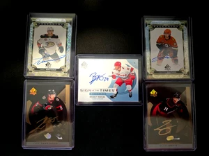 SP AUTHENTIC 2024 2025 SIGNATURE CUTTER GAUTHIER MINTYUKOV JAKE SANDERSON JARVIS - Picture 1 of 6