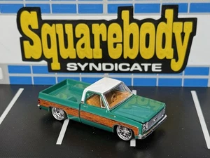 Custom 2025 M2 1976 GMC Chevrolet Sierra Silverado Teal Blue 3d Resin Wheels - Picture 1 of 4