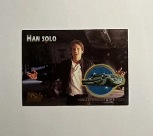 1997  Topps Star Wars Trading Card Han Solo Millennium Falcon 64 - Picture 1 of 2
