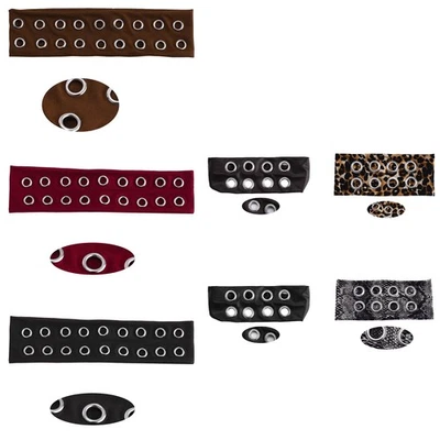 Unisex Mujeres Hombres Prendas para la cabeza Accesorio para el cabello gótico Diadema punk duradera Elástica Foto 1 de 3