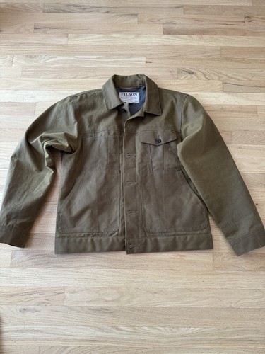 VETEMENTS Filson giacca cruiser foderata corta in tessuto di latta media
