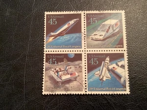 Bloque usado ICOLLECTZONE US Airmail C125a (B900-802) - Imagen 1 de 2