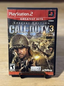 Call of Duty 3 Special Edition PS2 PlayStation 2 + Bonus Disc - Complete CIB - Picture 1 of 4