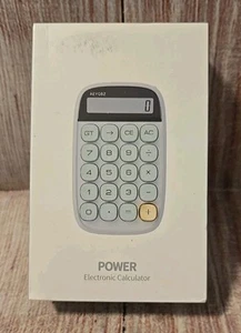 POWER grüner LCD-Rechner AEYQBZ POWER ELECTRONIC "NEU"/in OVP. - Bild 1 von 2
