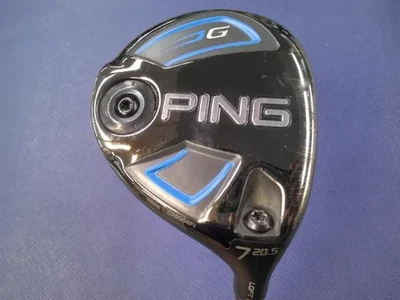 PING G Fairway Wood 7W 20.5° Tour AD DI-6(S) 42in 329g D2 Free Shipping - Image 1 of 4