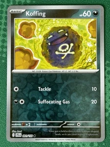 Koffing Reverse Holo 091/159 Pokémon Sv09: Journey Together *PACKFRISCH* - Bild 1 von 2
