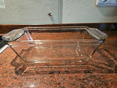 Anchor Hocking Glas transparent Laibform USA  Auflauf Brot - Bild 1 von 3