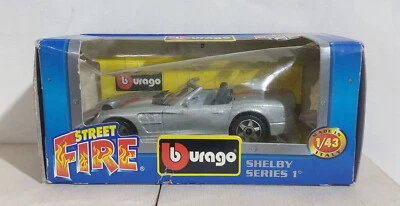 I116172 BURAGO 1/43 serie Street Fire - Shelby Series 1° - Box - Immagine 1 di 3
