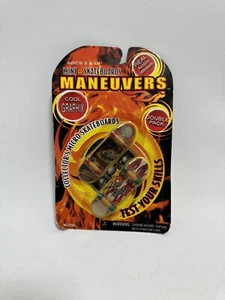 1999 Vintage Y2K MANEUVERS Fingerboard Tech Deck Style Blister Pack No. 1703 MOC - Bild 1 von 6