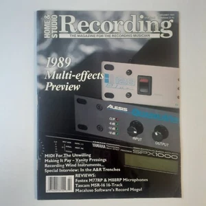 Procesadores multiefectos de grabación en casa y estudio Chris Barbosa MIDI A&R Fostex F - Imagen 1 de 6