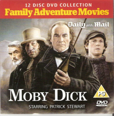 MOBY DICK: PROMO DVD: PATRICK STEWART, GREGORY PECK, HENRY THOMAS - 178 MINUTES - Image 1 of 2