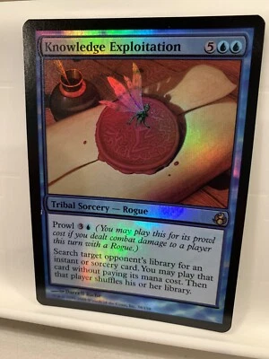Knowledge Exploitation FOIL NM Morningtide MTG Rare Rogue Free Tracking - Image 1 of 4