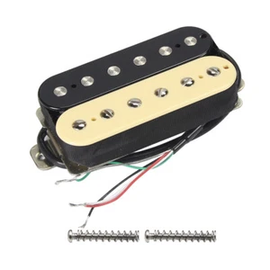 FLEOR Alnico 2 Humbucker Double Coil Guitar Pickup Neck/Bridge/N+B  for ST Style - Picture 1 of 29