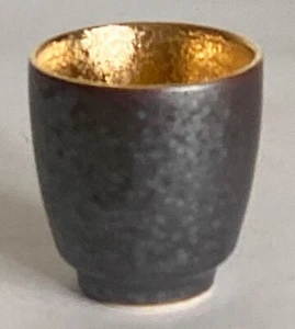 Guinomi Japanese Sake cup Ochoko Arita Yaki ware Gold de japón - Imagen 1 de 10