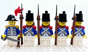 Lego PIRATE Imperial Guard Armada NEW BLUECOAT Soldiers Governor MINIFIGS - Picture 1 of 9
