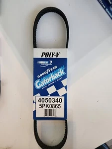 4040340 Goodyear Gatorback/Continental Elite Poly-V Serpentine Belt - Picture 1 of 3