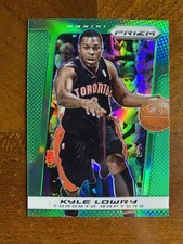 2013-14 Kyle Lowry Prizm Green Parallel 🔥 No. 163 Toronto Raptors