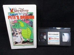 PETE'S DRAGON CLAMSHELL RELEASE VHS 1986 WALT DISNEY Before Black Diamond - Imagen 1 de 5