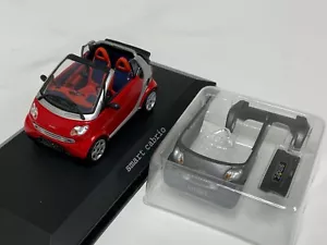 1/43 MINICHAMPS Smart Cabriolet Mercedes Intercambiabile Corpo Red Fornitore Ed - Foto 1 di 7