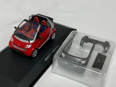 1/43 Minichamps Smart Cabriolet  Mercedes Interchangeable Body  Red dealer ed - Image 1 of 4