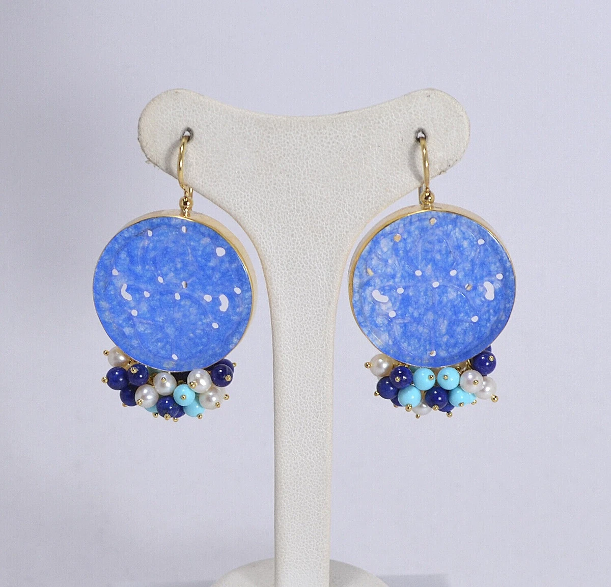 Schöner-SD - Orecchini Grandi A Cerchio Con Perle D'acqua Dolce, In Argento 925 - Foto 14