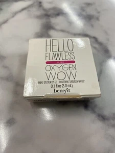 BENEFIT Hello Flawless Oxygen Wow Oil-Free Foundation HAZELNUT 0.1 oz - Picture 1 of 7