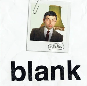 BIRTHDAY CARD MR BEAN design Blank inside - Picture 1 of 3