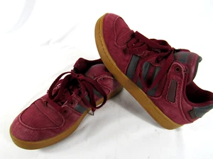 Adidas Bucktown Scarpe Canapa Uomo 10.5 Rosso Borgogna BC0404 Trifoglio - Foto 1 di 13