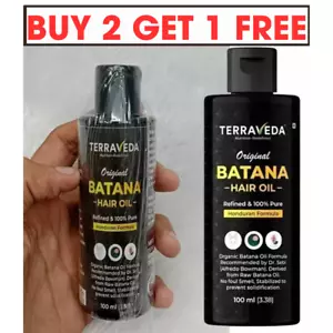 Organic Batana Oil - Hair Growth Oil, Botana Oil, Sourced from Honduras - 100ml - Picture 1 of 11