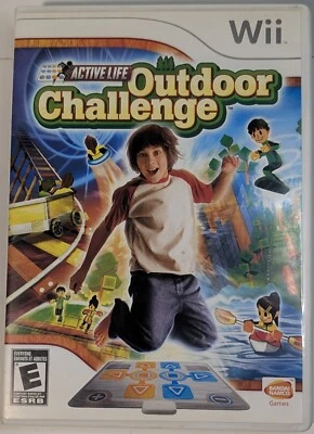 Active Life: Outdoor Challenge 任天堂 Wii Cib 已测试并正常工作 无垫子 — 第 1/4 张图片