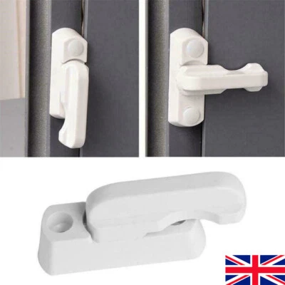 1PC Window Safety Locks UPVC PVC Door Sash Jammer High Security Restrictor Locks - Image 1 of 4