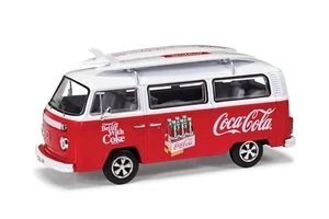 CC02746 Coca-Cola Volkswagen Campervan Type 2 (T2) Bay Window - Surf Van - Picture 1 of 1