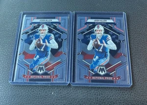 2023 Panini Mosaic Josh Allen National Pride 2 Card Lot - Picture 1 of 1
