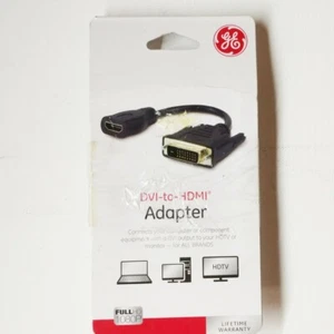 DVI to HDMI Adapter General Electric Full HD 1080P - Picture 1 of 4