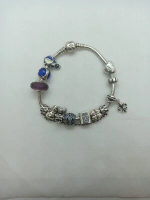 Bracciale Pandora  Completo Di 13 Charms - Immagine 1 di 4