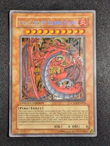 Yugioh - Uria, Lord of Searing Flames CT03-EN005 Limited Edition Secret Rare HP - Picture 1 of 3
