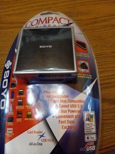 Sony Compact Hub Reader Combination USB HUB + 12-IN-1 Card Reader - Picture 1 of 2
